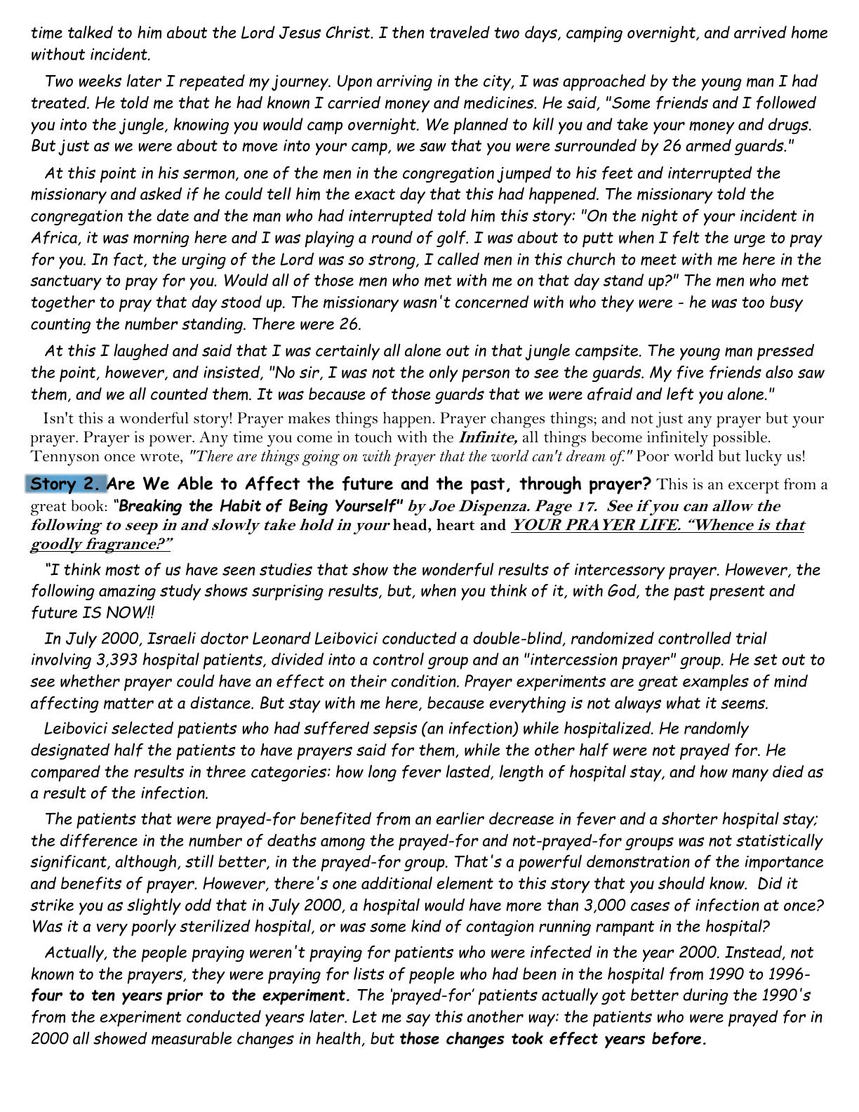 January Prayer 2026 — page 2